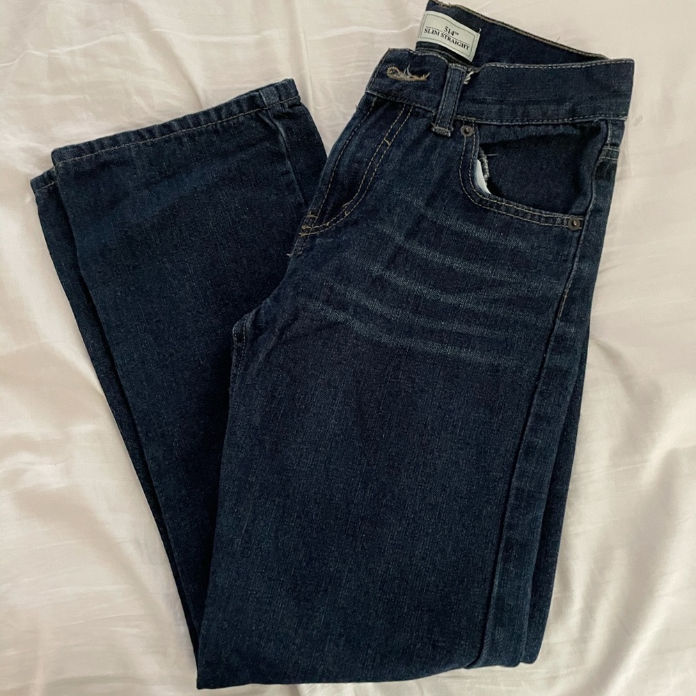 Levi, dark blue, sz 14 boys